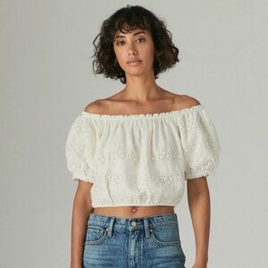 Lucky Brand Crop Top NWOT